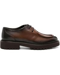 Doucal's - Ombré-effect Leather Boat Shoes - Lyst