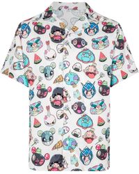 KARAFURU - Button-Up Short-Sleeve Shirt - Lyst