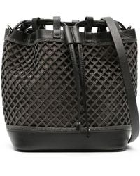 Brunello Cucinelli - Monili Chain-Embellished Bucket Bag - Lyst