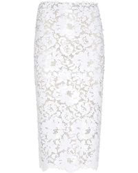 L'Agence - Makena Sequin-Embellished Midi Skirt - Lyst