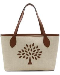 Mulberry - Tree-Motif Woven Tote Bag - Lyst