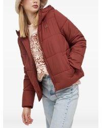 Billabong - Transport Quilted Hooded Jacket - Lyst
