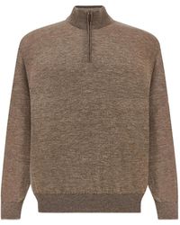 Paul & Shark - Piuma Half-Zip Sweater - Lyst