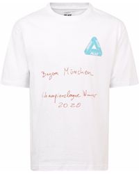 Palace - X Juergen Teller 3 Logo-print T-shirt - Lyst