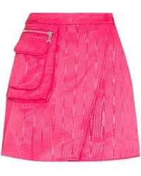Marine Serre - Cycling Wrap A-Line Skirt - Lyst