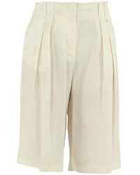 Twinset - Short À Design Plissé - Lyst