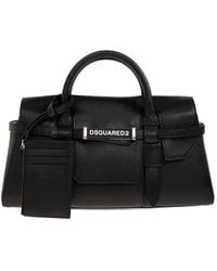 DSquared² - Logo-Lettering Tote Bag - Lyst