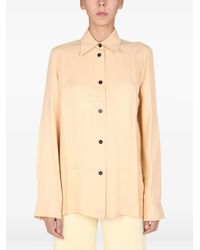 Jil Sander - Button-Up Blouse - Lyst