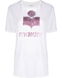 Isabel Marant - Zewel Cotton T-shirt - Lyst