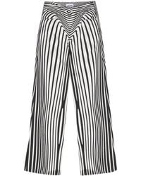 Jean Paul Gaultier - Jeans ampi con stampa Morphing Digital - Lyst