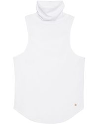 Anine Bing - Jennie Roll-Neck Tank Top - Lyst