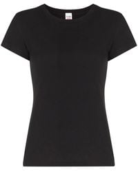 RE/DONE - T-Shirt 60S À Col Rond - Lyst