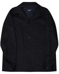 Comme des Garçons - Veste À Poches Plaquées Revers Crantés - Lyst