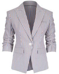 Veronica Beard - Blazer Clayton A Cuadros Gingham - Lyst