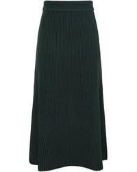 Zimmermann - Hypnotic Geribbelde Midi-Rok - Lyst