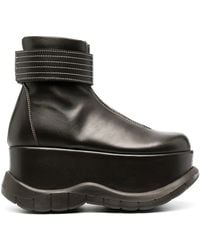 Sunnei - Platform Ankle Boots - Lyst