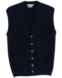 Daniele Fiesoli - Cashmere V-Neck Vest - Lyst