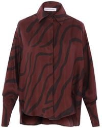 Raquel Diniz - Hemd mit Zebra-Print - Lyst