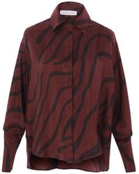 Raquel Diniz - Camisa con motivo de cebras - Lyst