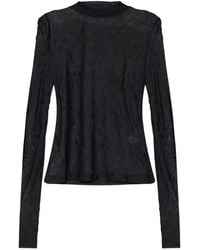 IRO - Heavenly Argyle-Patterned Top - Lyst