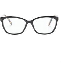 Prada - Tortoiseshell-Effect Square-Frame Glasses - Lyst