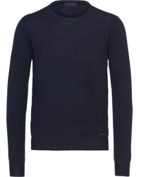 Prada - Pullover mit rundem Ausschnitt - Lyst