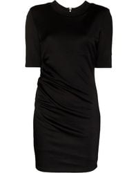 RTA - Mini-Jurk Met Ronde Hals - Lyst