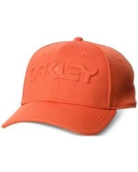 Oakley - 6 Panel Stretch Embossed Hat - Lyst