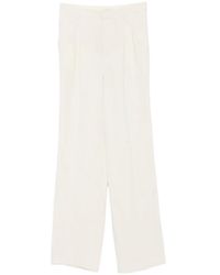 Petar Petrov - Pleated Wide-Leg Trousers - Lyst