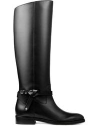 Jimmy Choo - Lawton Knee Boot Flat - Lyst