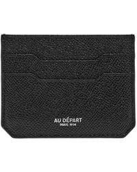 AU DEPART - Porte-Cartes En Cuir Grainé - Lyst