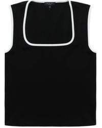 Rag & Bone - スクエアネック ノースリーブトップ - Lyst
