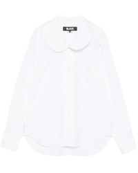 COMME DES GARÇON BLACK - Peter Pan Collar Shirt - Lyst