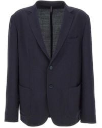 Santaniello - Patch-Pocket Button Blazer - Lyst