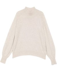 N.Peal Cashmere - Funnel-Neck Cashmere Sweater - Lyst