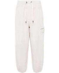 Brunello Cucinelli - Ribbed-knit Straight-leg Trousers - Lyst