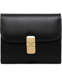 A.P.C. - Grace Portemonnaie Mit Abgerundeter Klappe - Lyst
