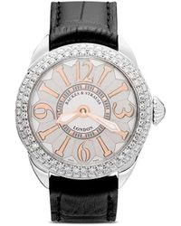 Backes & Strauss - 'Piccadilly Steel' Armbanduhr, 33mm - Lyst