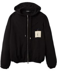 Jacquemus - The Torneo Zip-Up Hoodie With Palmier Patch - Lyst