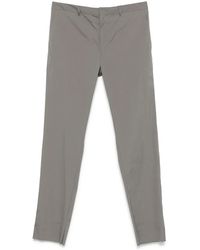 Prada - Triangle-Logo Trousers - Lyst
