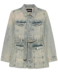 Dondup - Cotton-Blend Denim Jacket - Lyst