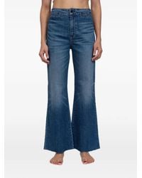 ASKK NY - Whiskered Raw-Hem Jeans - Lyst