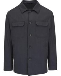 Atelier Munro - Flannel Pocket Overshirt - Lyst