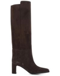 Jimmy Choo - Caly 65 Suede Knee-High Boots - Lyst