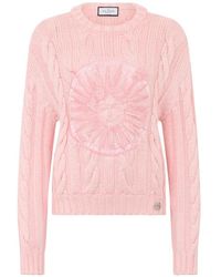 Philipp Plein - Round-Neck Sun-Embroidered Sweater - Lyst