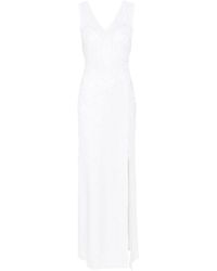 Genny - Sequined Sleeveless Gown - Lyst