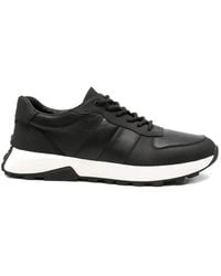 SERGIO MORETTI FIRENZE - Panelled Leather Sneakers - Lyst