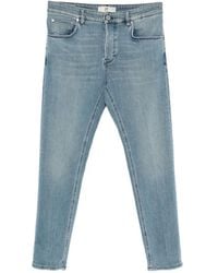 PT Torino - Faded-Effect Whiskered Jeans - Lyst