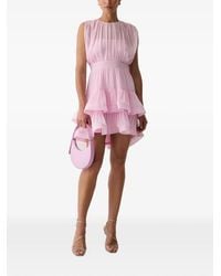 Morgan - Tiered Ruffled Mini Dress - Lyst