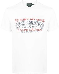 Polo Ralph Lauren - T-shirt à logo imprimé - Lyst